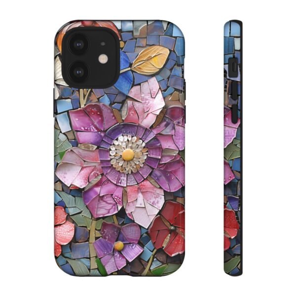 Broken Floral Glass Style Phone Case
