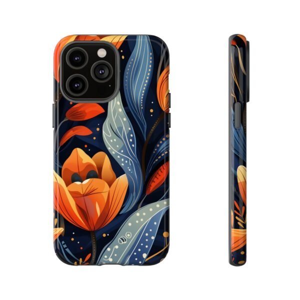 Dark Floral Theme Phone Case